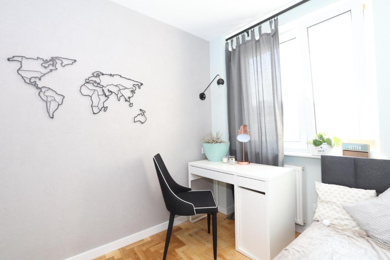 Romaszewskiego Zoliborz Bedroom Pokoj Metro Warszawa Eksteriør bilde