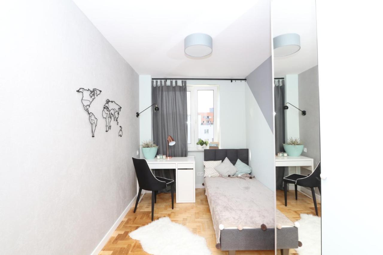 Romaszewskiego Zoliborz Bedroom Pokoj Metro Warszawa Eksteriør bilde